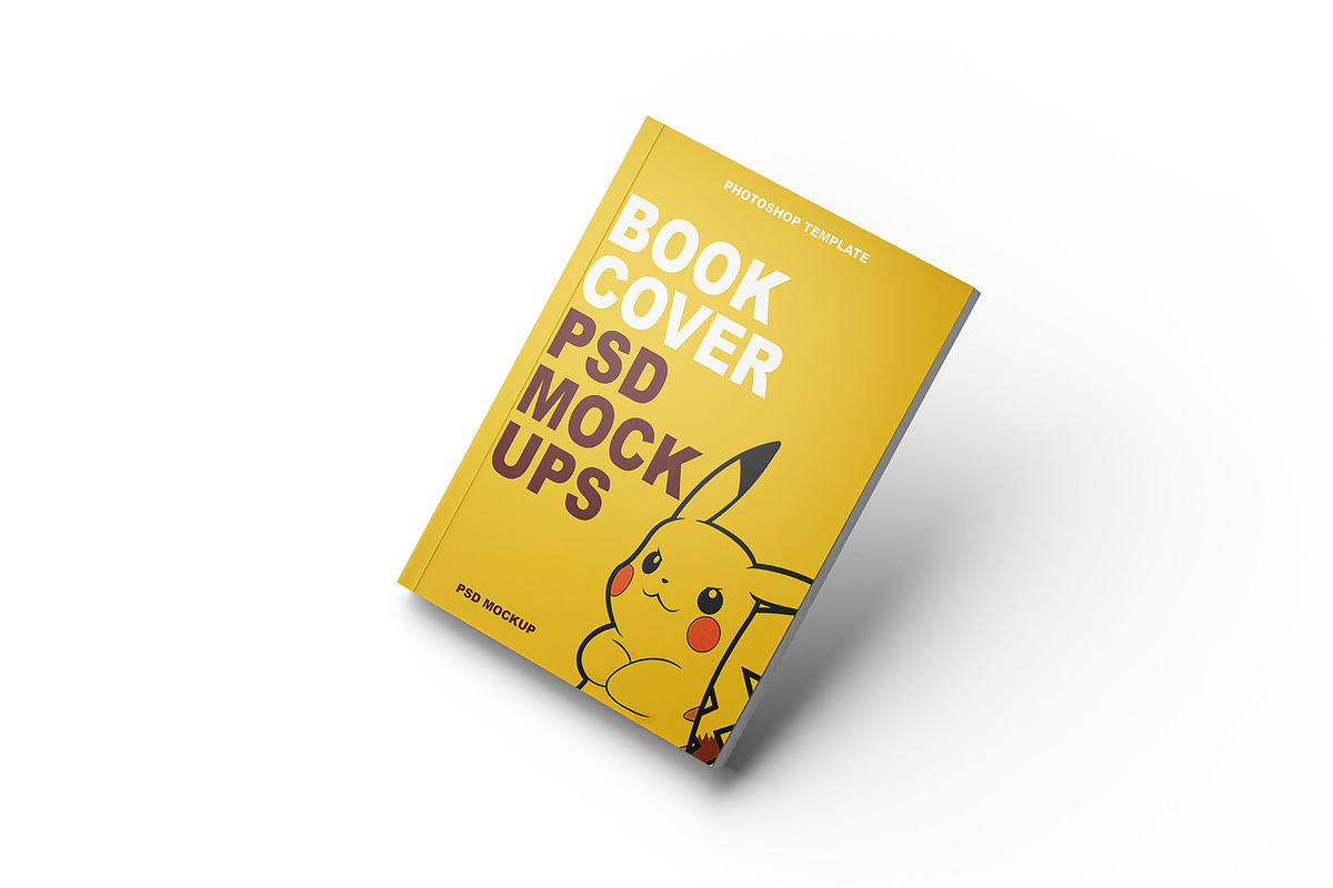 Book Cover Mockup, a Books & Magazine Mockup by mockupbuys (Photo 8 of 34)