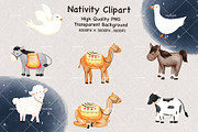 Christmas Nativity Scene Clipart, a Person Illustration by Vavavan Artwork (Thumbnail 3 of 5)