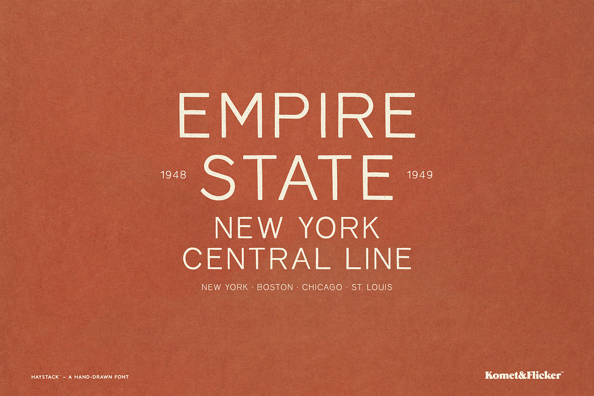 Haystack, a Sans Serif Font by Komet & Flicker (Photo 11 of 13)