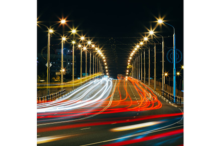 Speed Traffic - Light Trails On City, a Transportation Photo by Our Amazing World