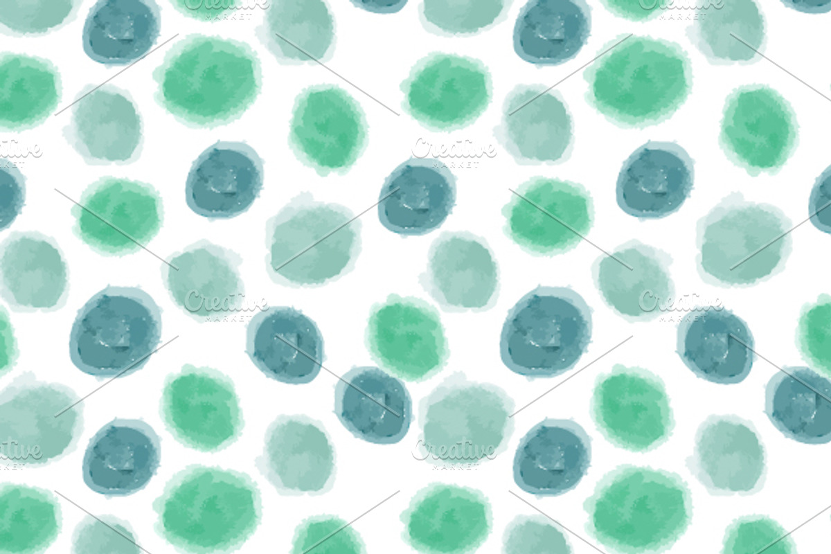 Vector seamless watercolor patterns, a Pattern Graphic by Alenarozova (Photo 4 of 5)