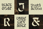 Shingeku – Modern Blackletter, a Blackletter Font by Arterfak Project (Thumbnail 11 of 15)