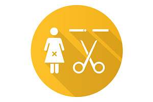 Forced Sterilization Yellow Icon