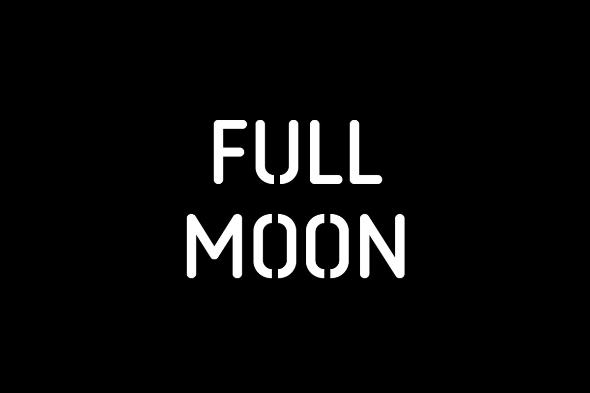 Stencil Allround Typeface preview 5