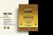 New Year Party Flyer V675, a Flyer Template by Template Shop (Thumbnail 1 of 2)