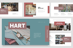 Hart : Heritage Brand Google Slides, a Presentation Template by Punkl Camp