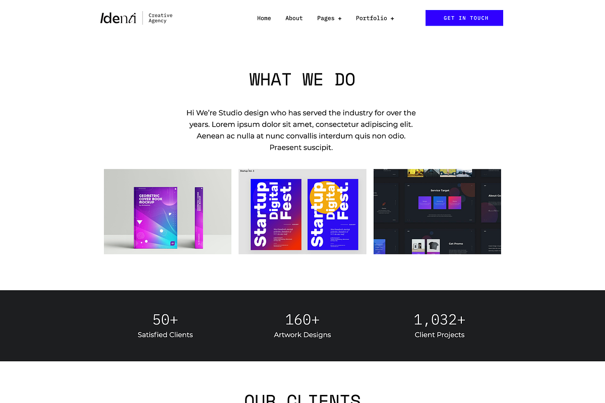 Identy- Elementor Creative Portfolio, a WordPress Template by Identy Studio (Photo 4 of 4)