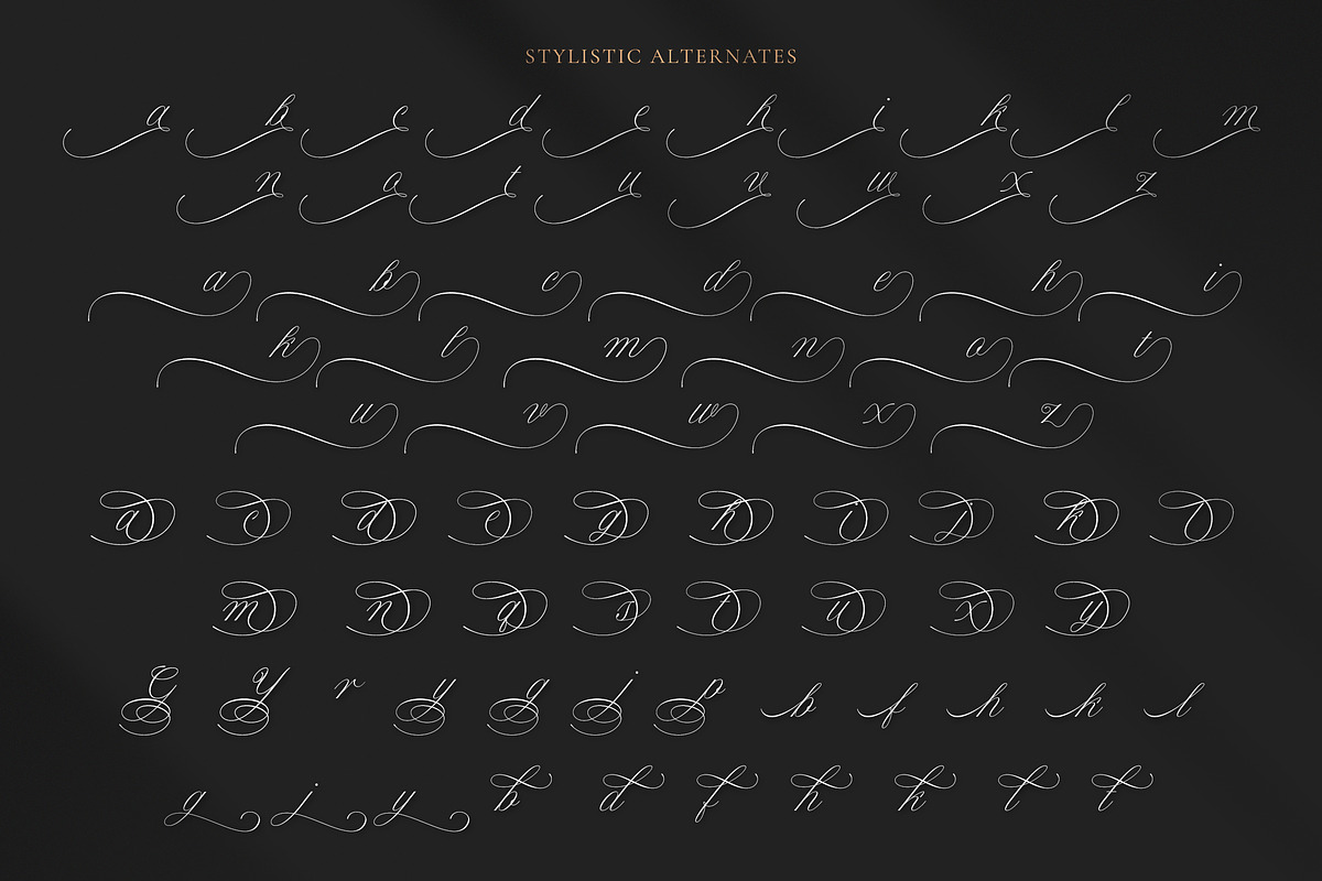 Berseka - Calligraphy Script, a Script Font by agnyhasyastudio (Photo 11 of 11)