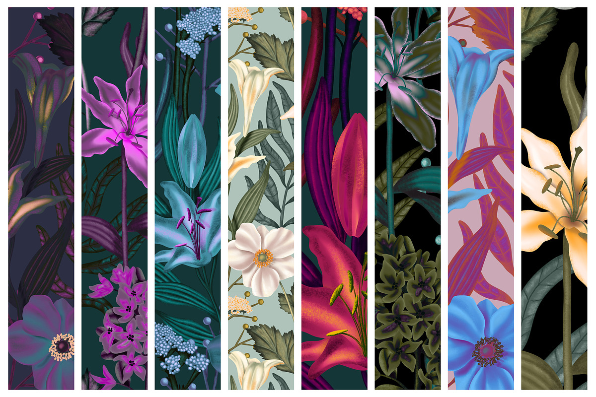 Blossom Harmony, a Decorative Illustration by Andre_Eva (Photo 7 of 7)