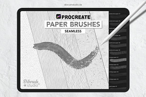 Procreate Paper Texture Brushes