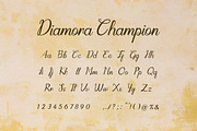 Diamora Champion Font, a Handwritten Font by UICreative (Thumbnail 5 of 5)