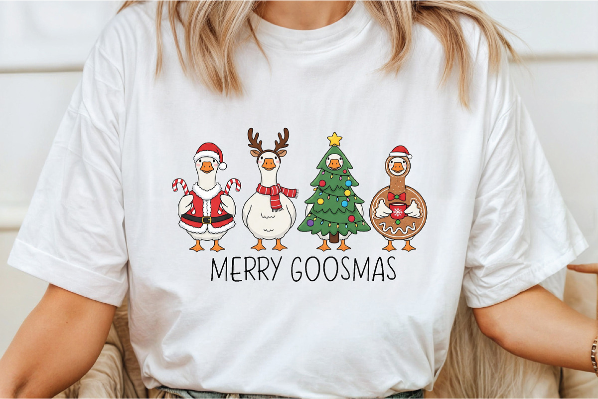 Funny Christmas Png Silly Goose, an Illustration by Libby Wishes (Photo 2 of 5)