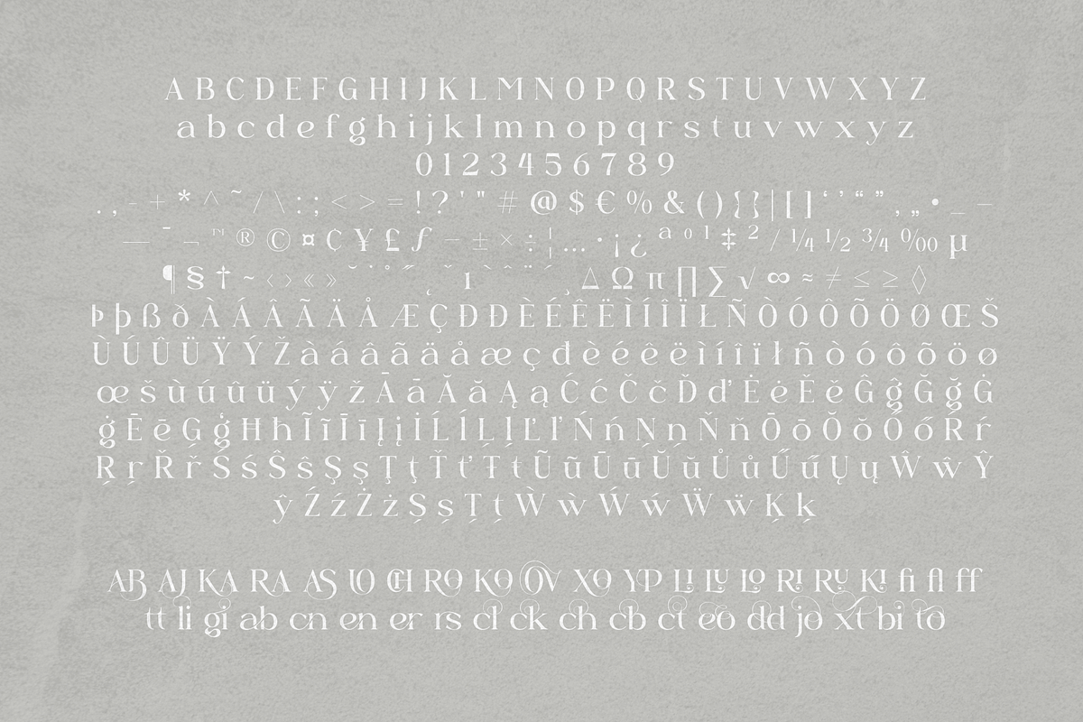 Nogifle Beauty Serif Font, a Serif Font by AuthenType (Photo 13 of 14)