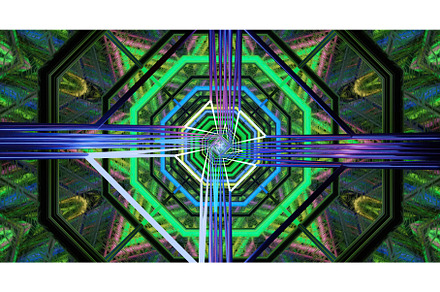 Colorful geometric patterns create a, a Textures & Material 3D Model by hakuluart