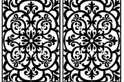Ornamental Laser Cut Silhouettes, an Illustration by BIPLOB EXPERT (Thumbnail 2 of 9)