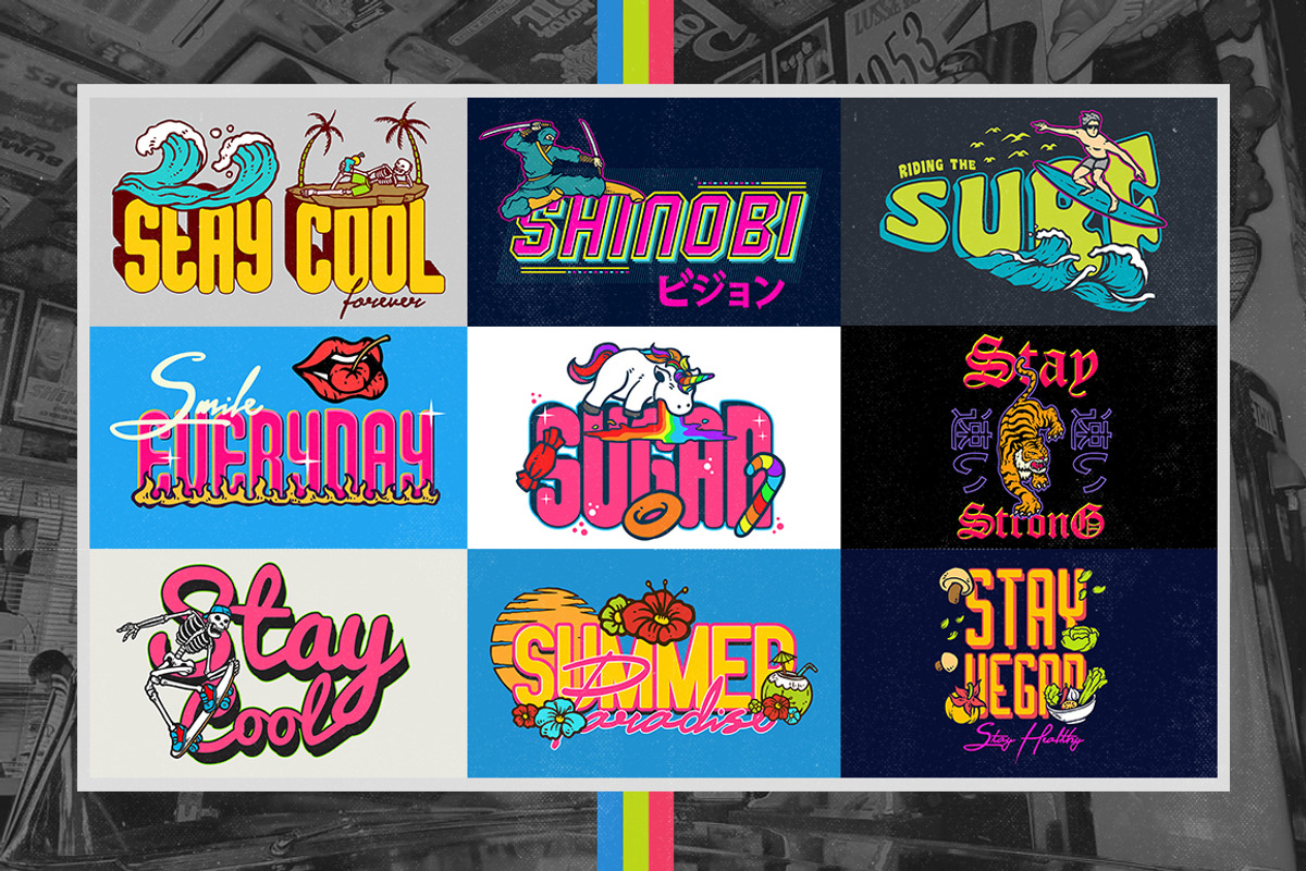 Back to the 90s T-Shirt Designs, an Illustration by TSV Art Collective (Photo 8 of 35)