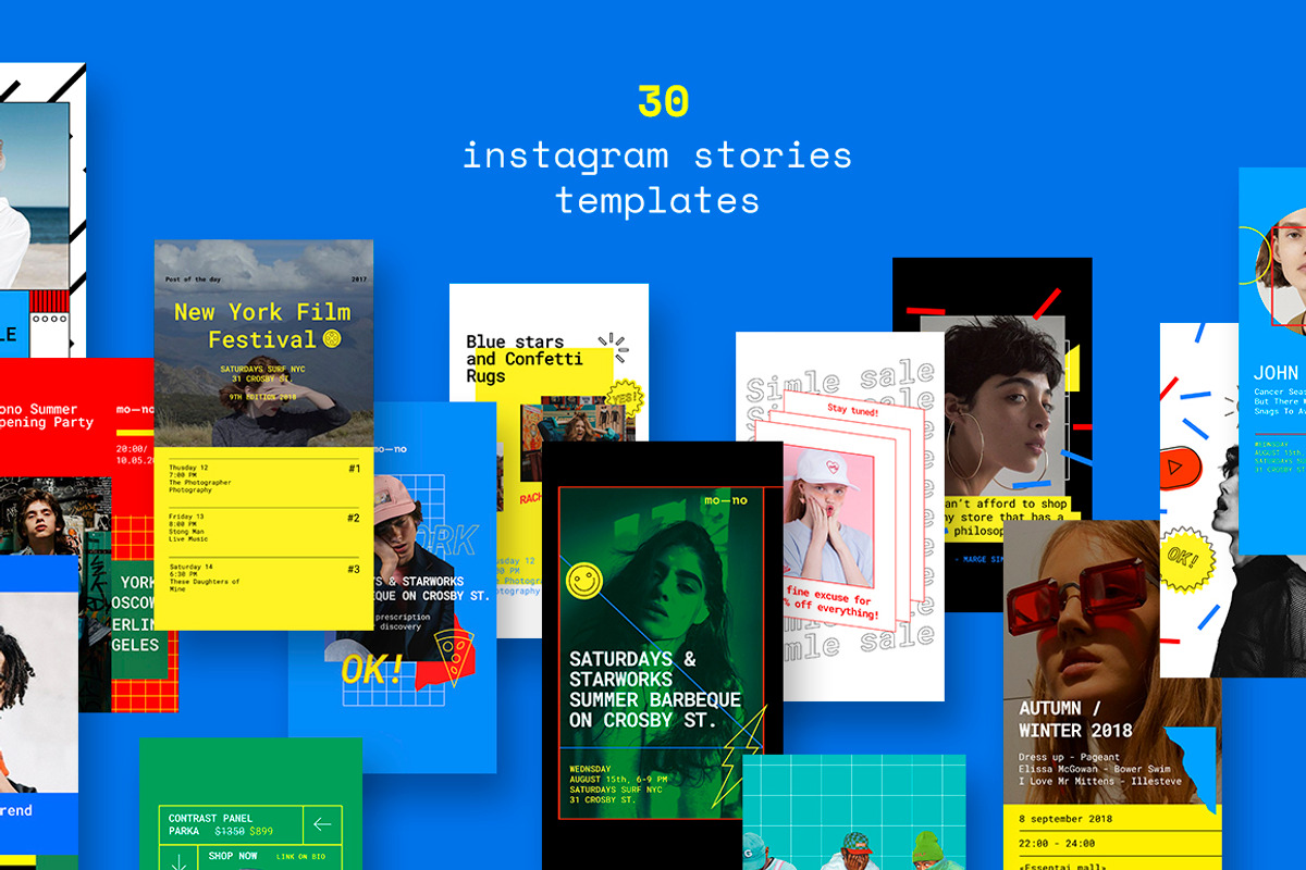 Mono Social Media Kit, a Social Media Template by Amirzhanuly (Photo 2 of 13)