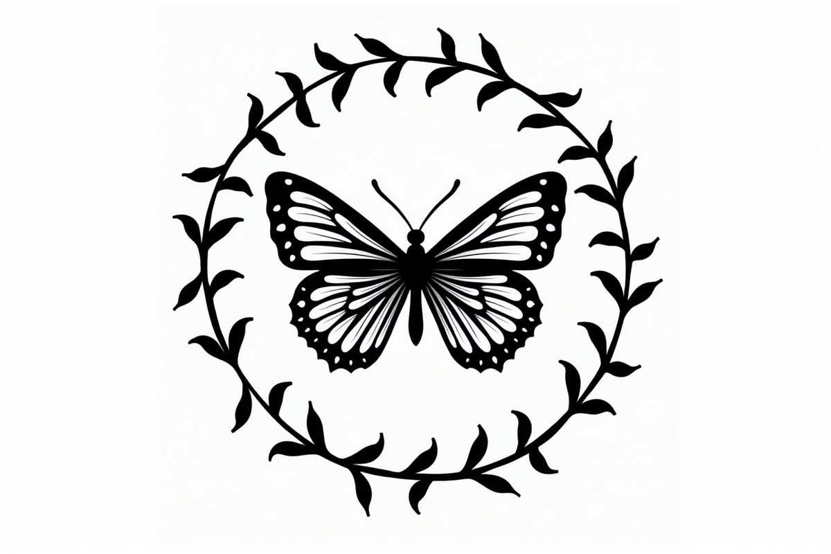 Elegant Butterfly Set, an Illustration by Gfx_Store (Photo 9 of 9)