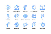 Business Management icons set, an Icon by Vector Squad (Thumbnail 4 of 5)