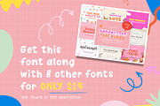 Beautiful Love Font, a Font by Lollipop Hand Drawn (Thumbnail 6 of 7)