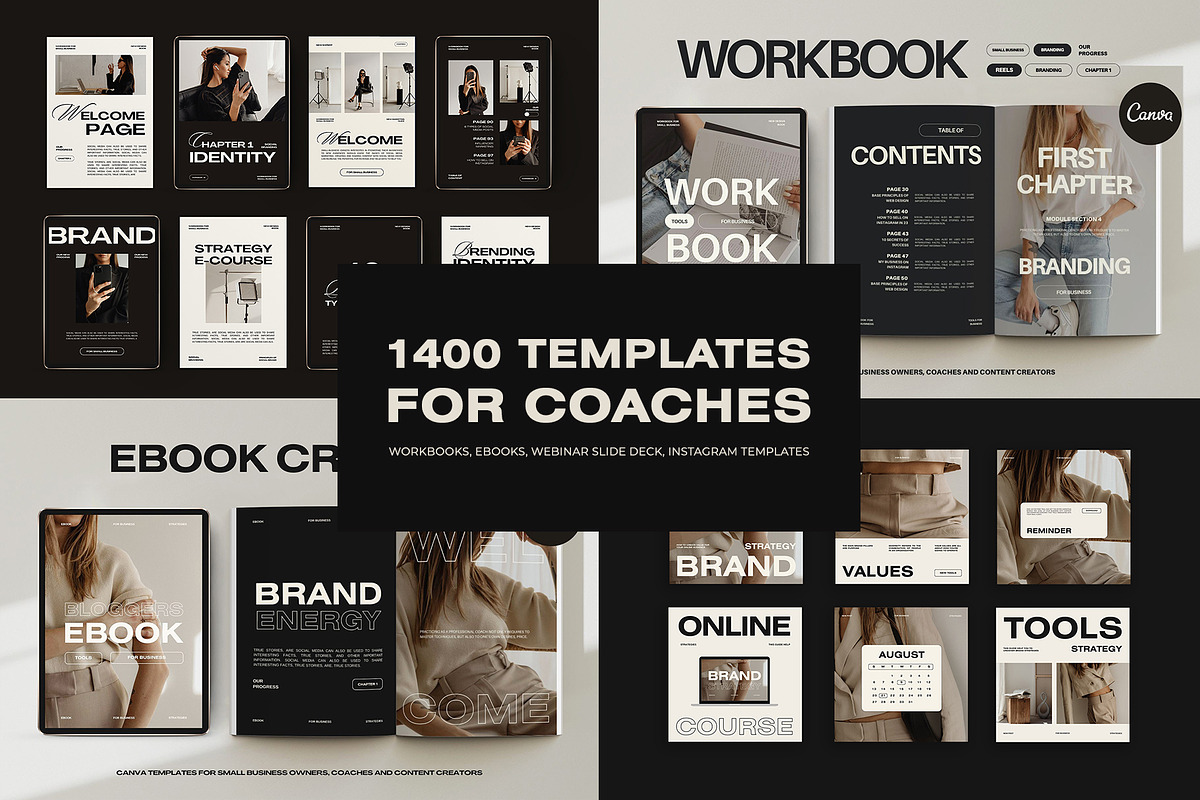 1400 Big Coach Bundle, a Marketing Template by Instprofi | Studio Estimo (Photo 1 of 71)