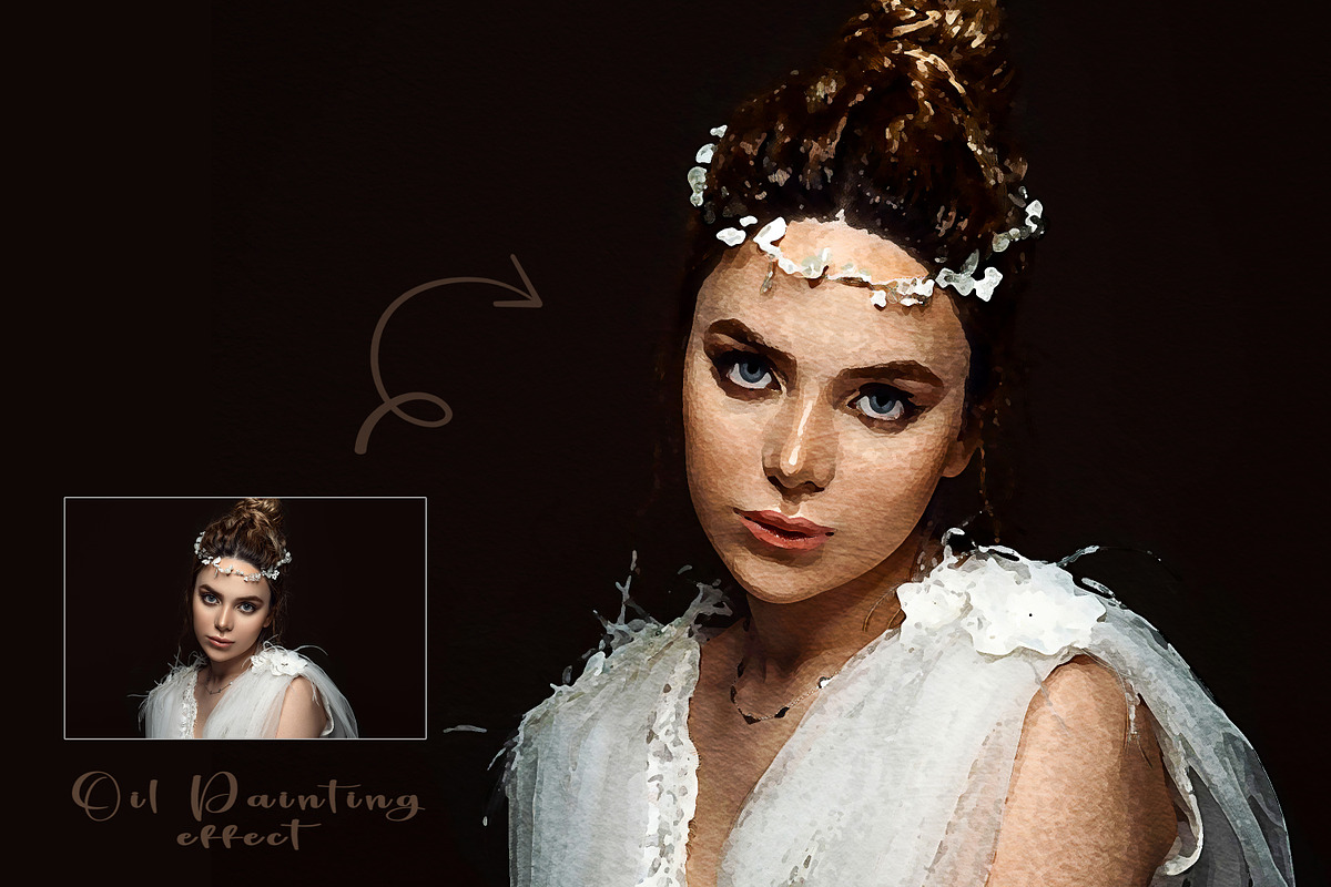Oil Painting Effect Photoshop, an Action Add-On by liptouse (Photo 1 of 7)
