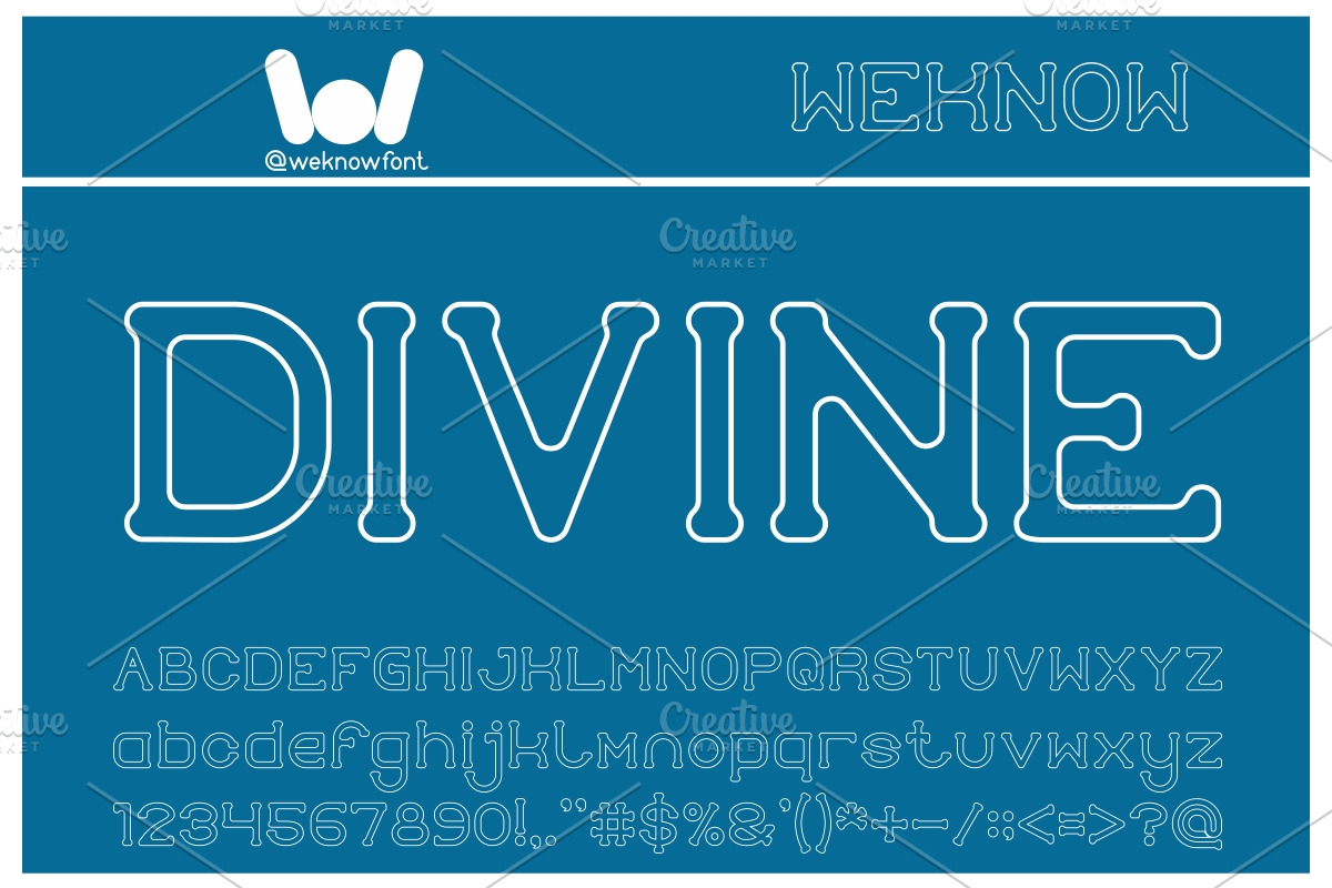 submit to faith font, a Font by weknow (Photo 5 of 5)