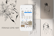 LINE IN ART-female collection, an Illustration by Natalia Tugova (Thumbnail 9 of 15)