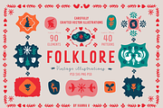 FOLKLORE VINTAGE ILLUSTRATIONS, an Animal Illustration by HANNA V (Thumbnail 1 of 71)