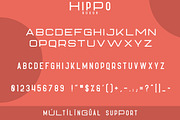 Hippo Sans Serif | 3 styles, a Sans Serif Font by VP Fonts (Thumbnail 9 of 10)