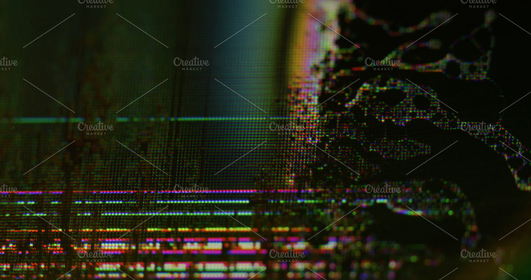 Glitch art error screen monitor wave static liquid, a Background Photo by Photo Drive Studio