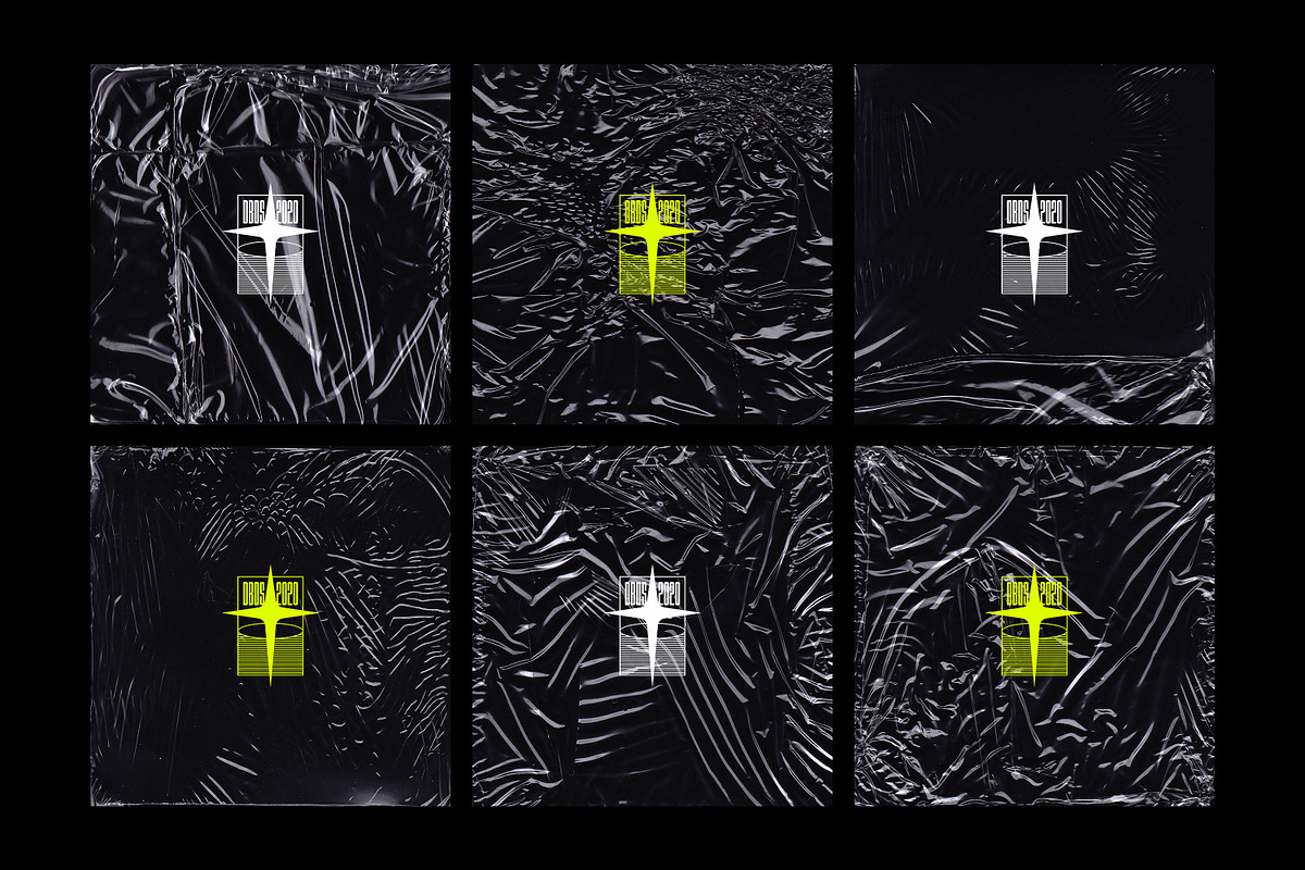 25 Plastic Wrap Textures, a Texture Graphic by dbdslondon (Photo 9 of 9)