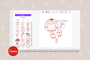 Hand Drawn Christmas Kit, a Seasonal Illustration by miumiu (Thumbnail 7 of 15)