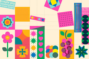 Retro Risograph Geometry Creator