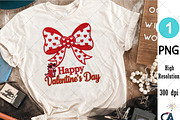 Happy Valentine Coquette Bow PNG, an Illustration by Creative Art (Thumbnail 2 of 6)