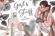 Fashion Illustrations, cozy fashion, an Illustration by Collart Studio (Thumbnail 1 of 10)