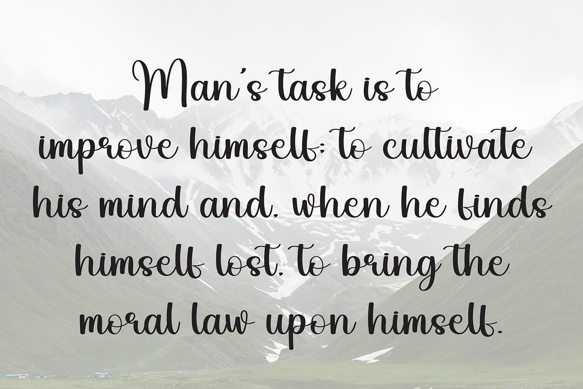 Advantage | Script Font, a Handwritten Font by Scratchones (Photo 6 of 9)