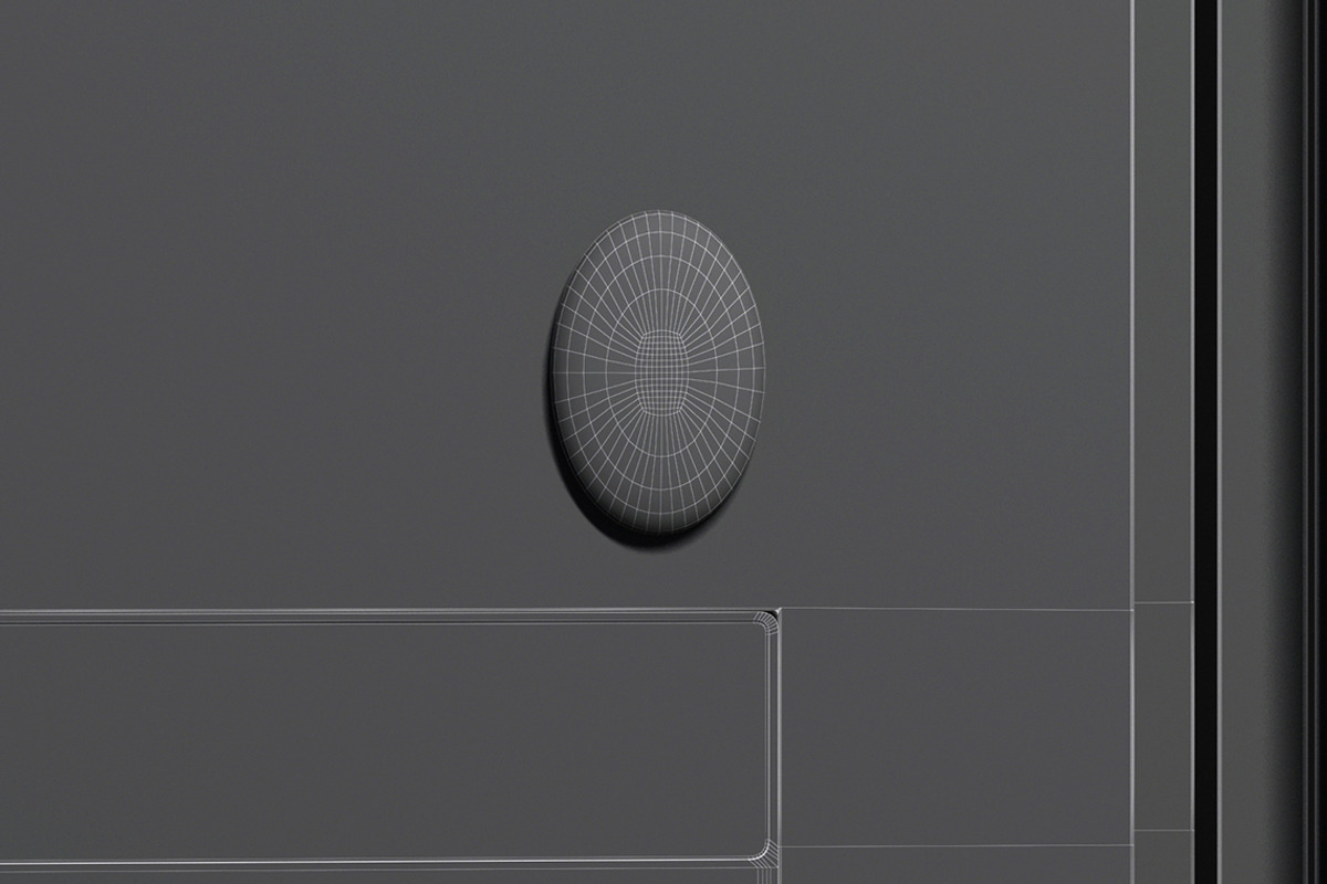 Vertical Oval Fridge Magnet 3D Model, an Object 3D Model by rebrandy (Photo 7 of 9)