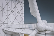 Bahrain World Trade Center, an Architecture 3D Model by 3DNUTS (Thumbnail 9 of 12)