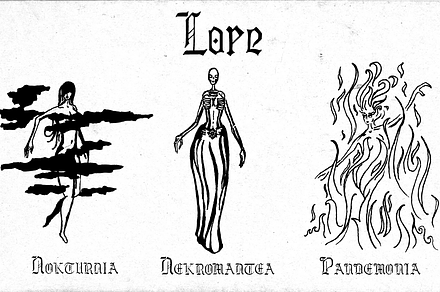 Lore - Family 6 fonts, a Blackletter Font by dawnland
