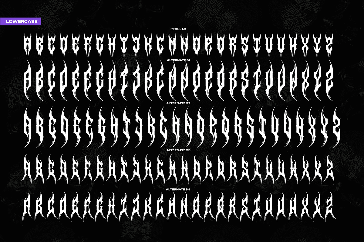Draxien | Black Metal Font, a Blackletter Font by Denustudios (Photo 12 of 12)