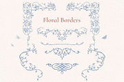 Midnight Roses, PNG Vintage Borders, a Decorative Illustration by Ekaproeka (Thumbnail 4 of 7)