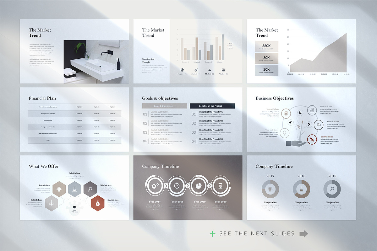Minimal Business Plan Keynote, a Presentation Template by WhiteGraphic (Photo 10 of 14)