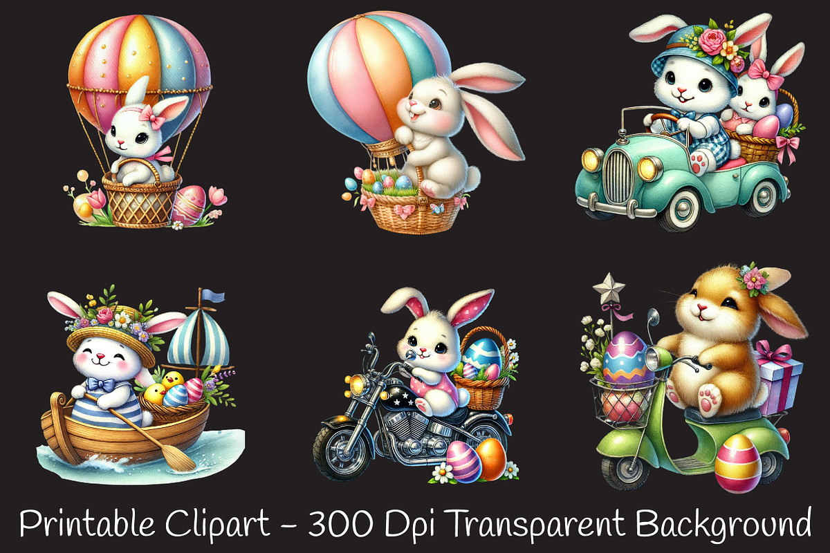 Transportation Easter sublimation, an Illustration by RobertsArt (Photo 5 of 7)