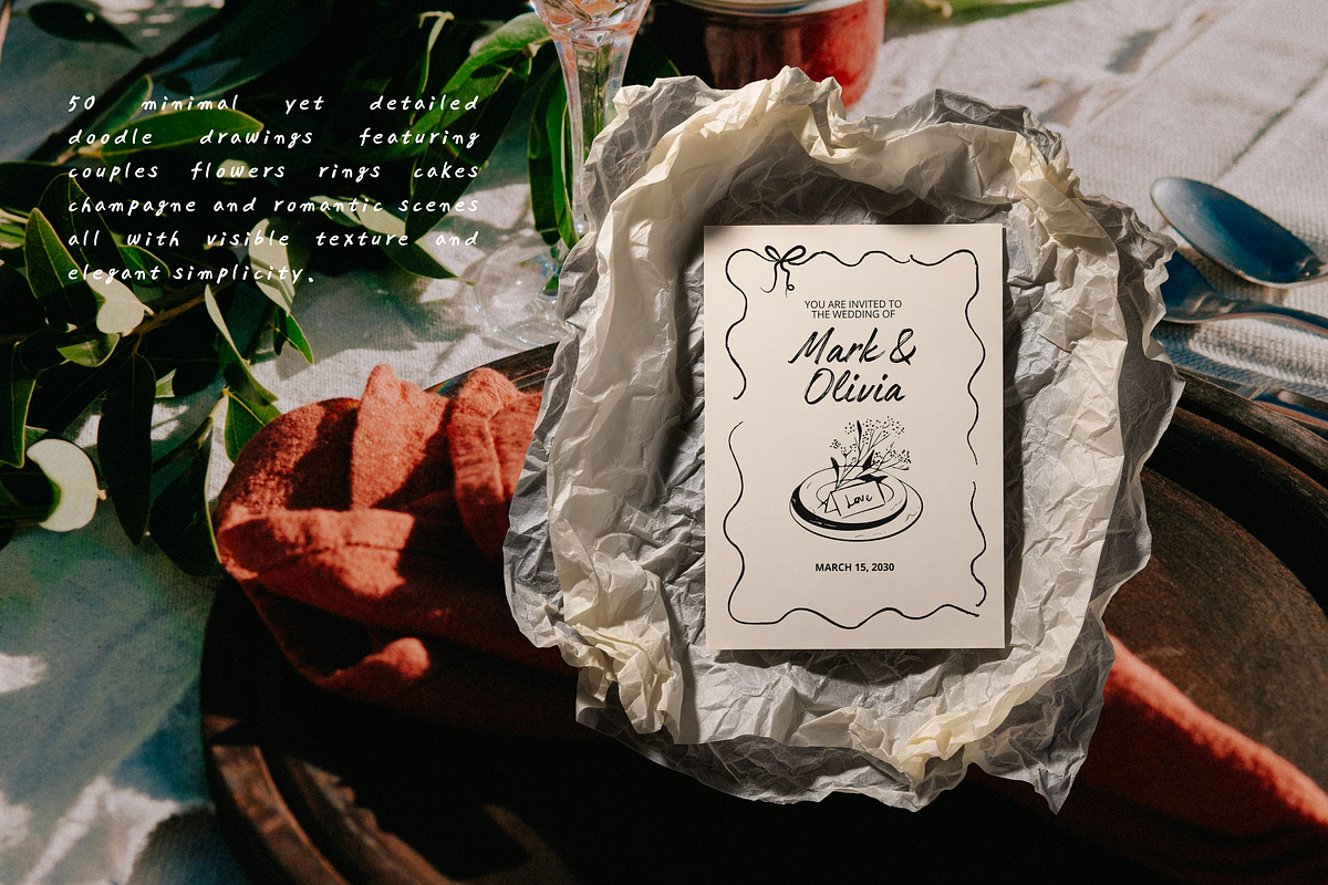 Not Just Wedding: 50 Ink Pack, a Decorative Illustration by Veyla (Photo 3 of 15)