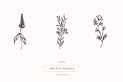 Artistic Florals & Crystals, an Illustration by amber&ink (Thumbnail 2 of 9)