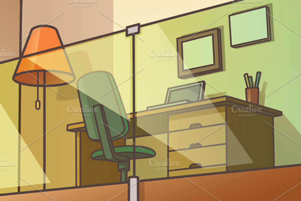 Light Living Room with a Mezzanine, an Illustration by LEKS illustrations (Photo 2 of 5)
