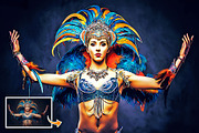 Cartoon Oil Painting, an Action Add-On by U_Design (Thumbnail 4 of 8)