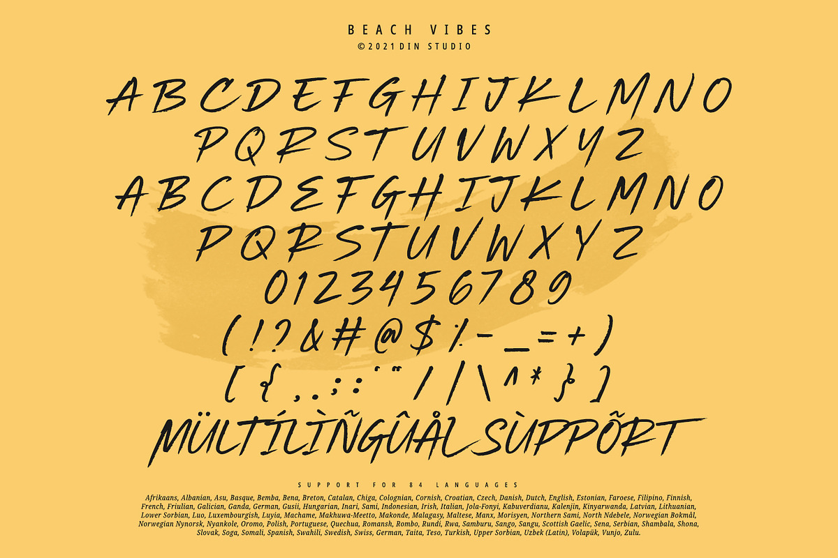 Beach Vibes, a Serif Font by din-studio.com (Photo 8 of 10)