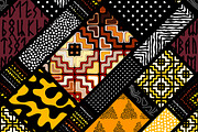 10 vector seamless patterns, a Pattern Graphic by tkdesign (Thumbnail 10 of 11)
